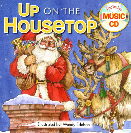 Up on the Housetop Christmas Book with Music CD