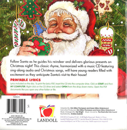 Up on the Housetop Christmas Book with Music CD
