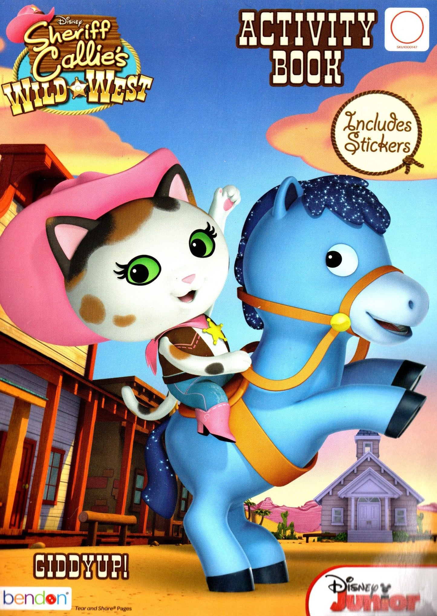 Disney Junior Sheriff Callie's Wild West Giddyup! Activity Book
