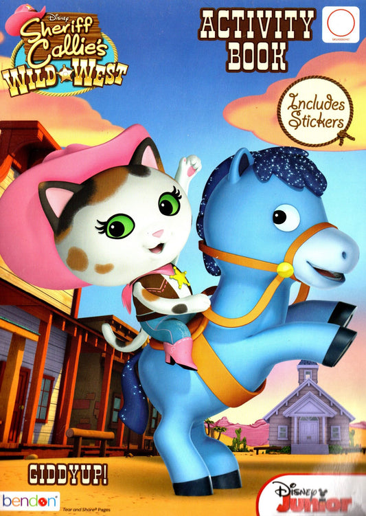 Disney Junior Sheriff Callie's Wild West Giddyup! Activity Book