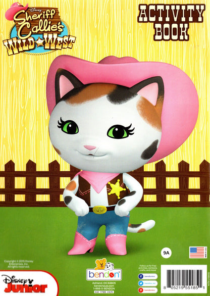 Disney Junior Sheriff Callie's Wild West Giddyup! Activity Book