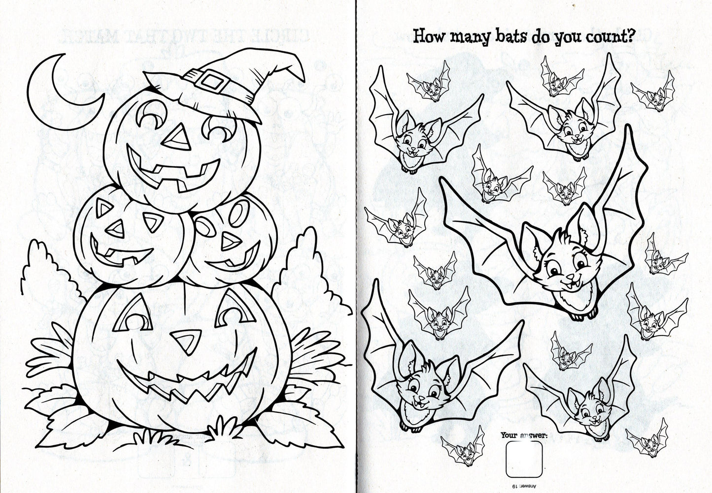 Halloween Coloring & Activity Fun 3-Book Set: Spooky Cute!, Heaps and Pumpkin