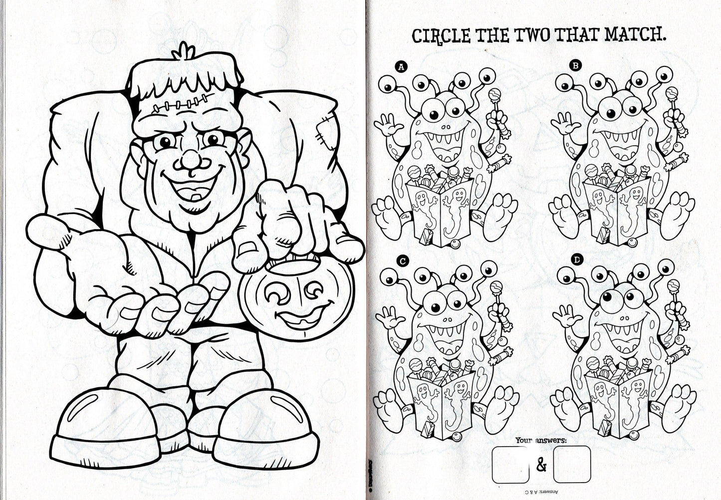 Halloween Coloring & Activity Fun 3-Book Set: Spooky Cute!, Heaps and Pumpkin