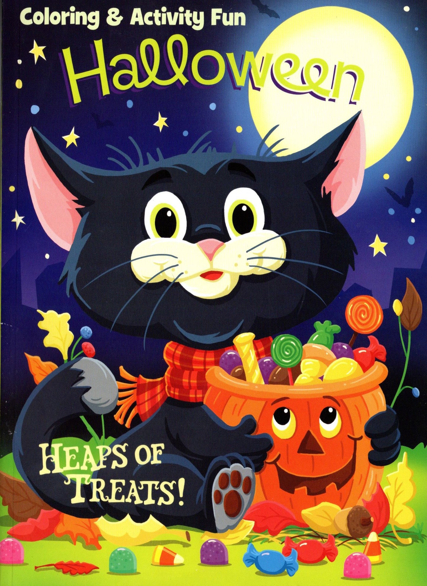 Dreamtivity Halloween Coloring & Activity Book Fun - Heaps of Treats!
