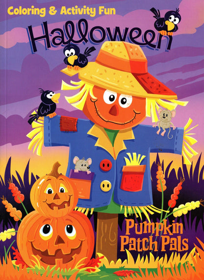 Dreamtivity Halloween Coloring & Activity Book Fun - Pumpkin Patch Pals