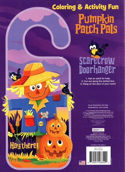 Dreamtivity Halloween Coloring & Activity Book Fun - Pumpkin Patch Pals