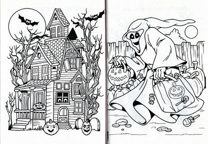 Dreamtivity Halloween Coloring & Activity Book Fun - Pumpkin Patch Pals