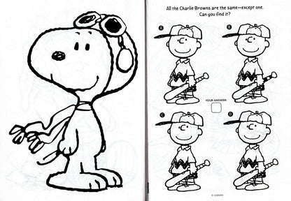 Peanuts Snoopy & Friends Coloring & Activity Book featuring Snoopy & Woodstock
