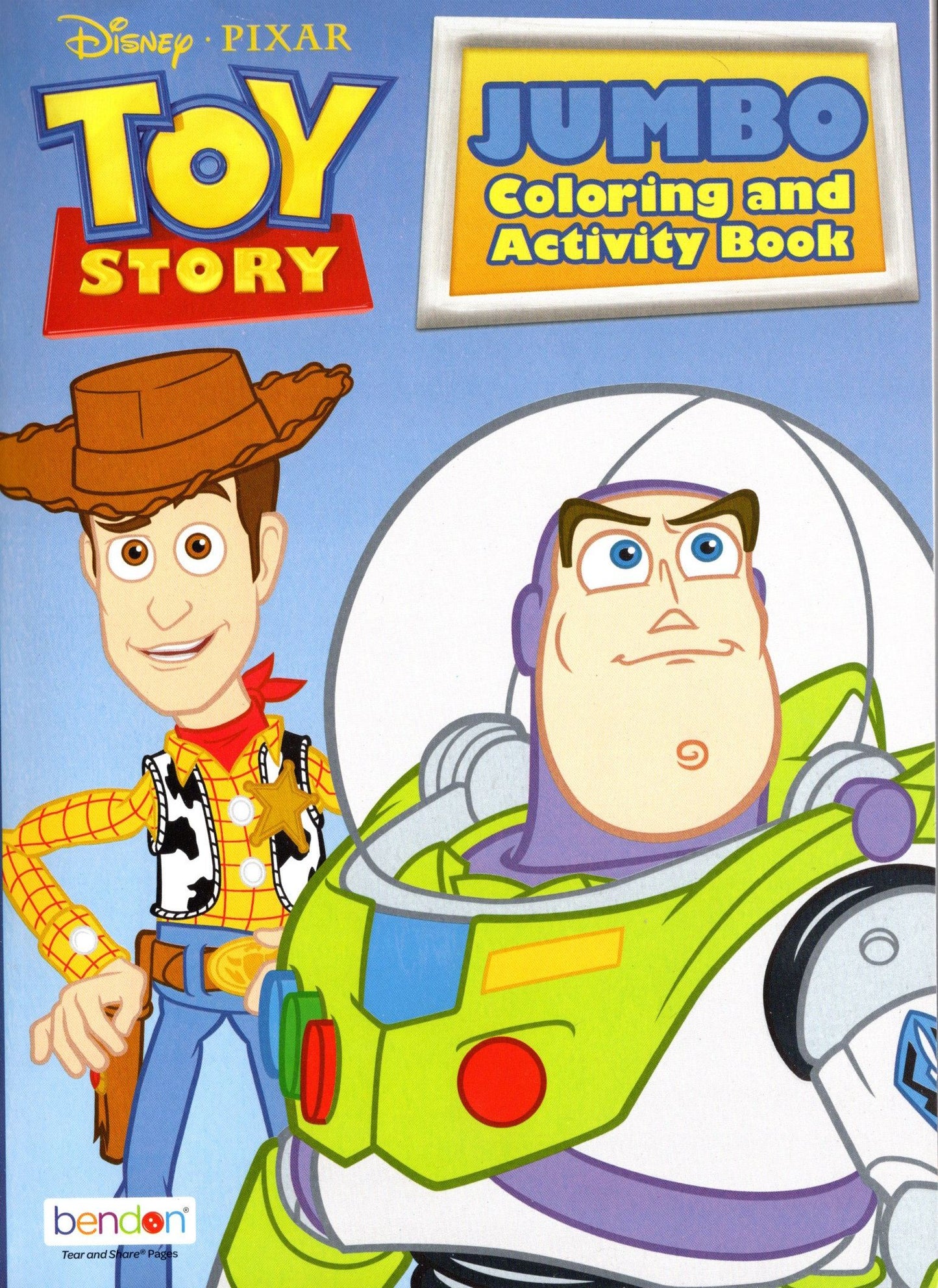Disney Pixar Toy Story Jumbo Coloring & Activity Book v4