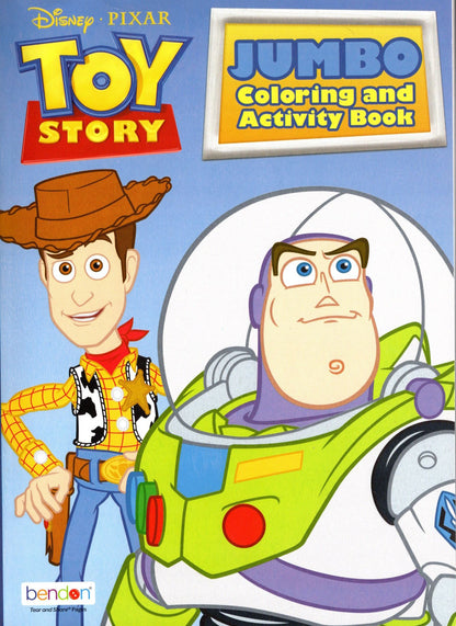 Disney Pixar Toy Story Jumbo Coloring & Activity Book v4