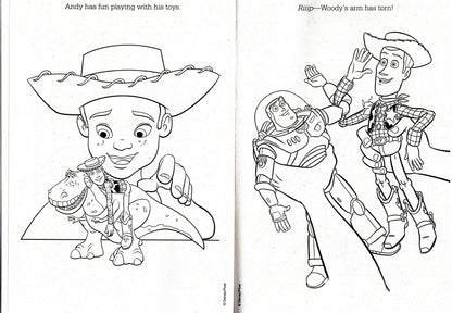 Disney Pixar Toy Story Jumbo Coloring & Activity Book v4