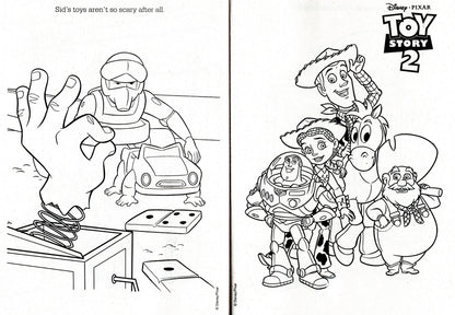 Disney Pixar Toy Story Jumbo Coloring & Activity Book v4