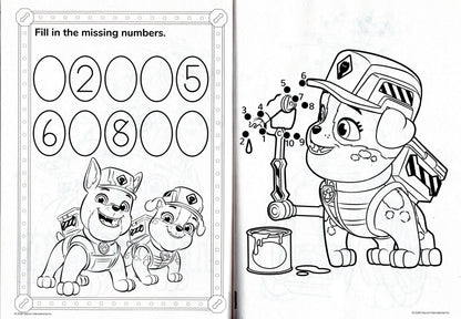 Nickelodeon PAW Patrol & Rubble & Crew Dot-To-Dot Activity Book Set - 2-Pack