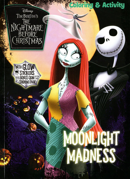 Disney Tim Burton's The Nightmare Before Christmas: Moonlight Madness - Book