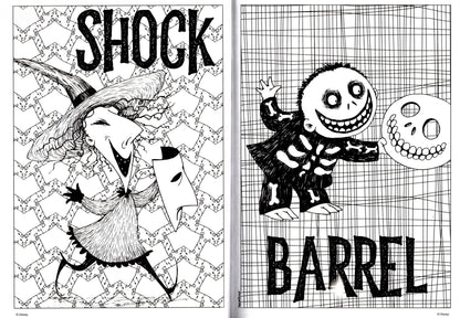 Disney Tim Burton's The Nightmare Before Christmas: Moonlight Madness - Book