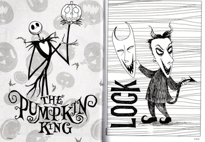 Disney Tim Burton's The Nightmare Before Christmas: Moonlight Madness - Book