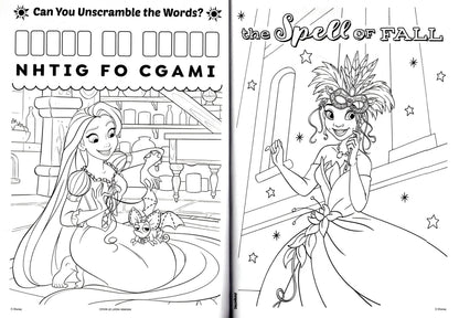Disney Princess Coloring & Activity: Fall Magic - Coloring Book