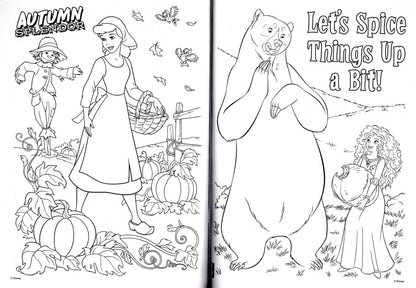 Disney Princess Coloring & Activity: Fall Magic - Coloring Book