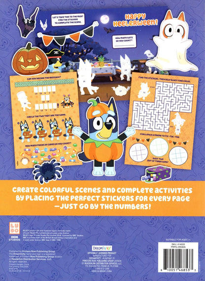 Stickertivity Bluey Spooky Surprise! - Coloring Books