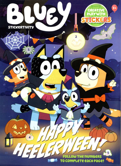 Stickertivity Bluey Happy Heelerween! - Coloring Books