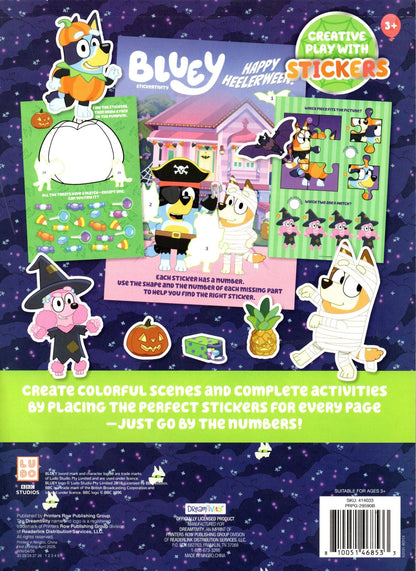Stickertivity Bluey Happy Heelerween! - Coloring Books