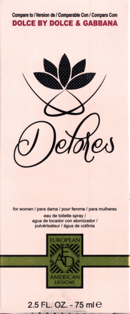EAD Delores Eau de toilette for women 2.5 Fl. Oz