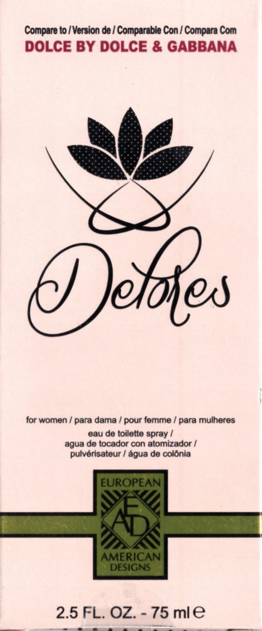 EAD Delores Eau de toilette for women 2.5 Fl. Oz