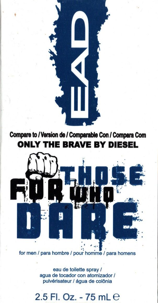 EAD European American Designs For Those Who Dare Eau De Toilette Spray 2.5 Fl.