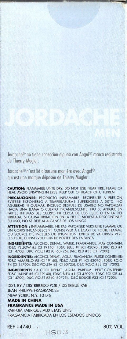 Jordache Men No. 59 Eau De Toilette Natural Spray 2.5 Fl. Oz.