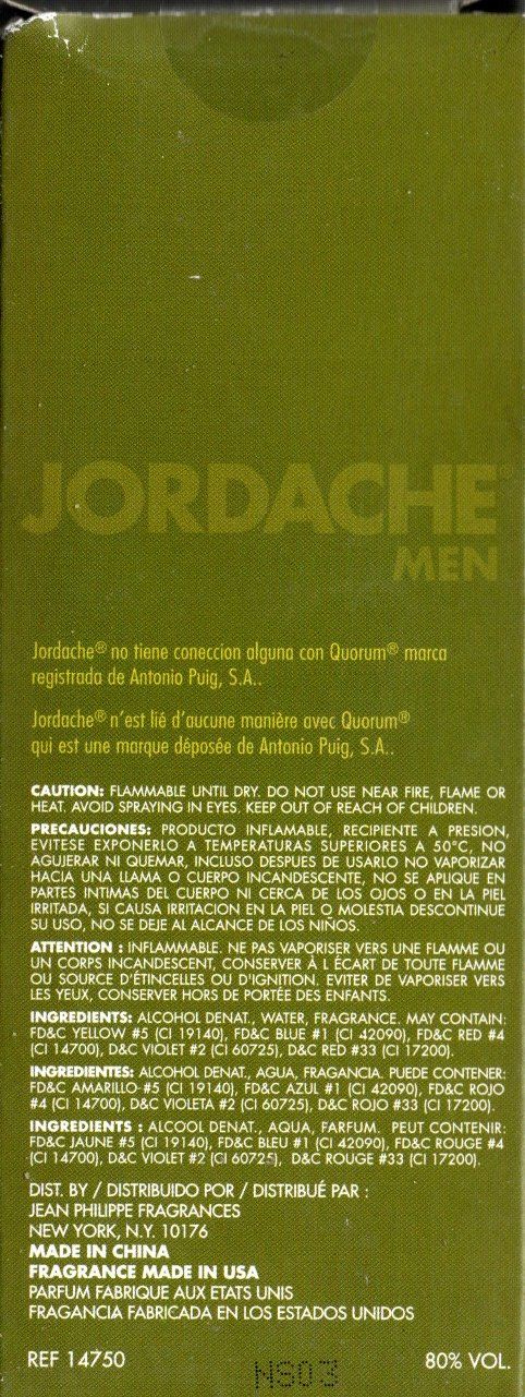 Jordache Version For Men No. 54 Eau De Toilette Spray, 2.5 fl. oz.