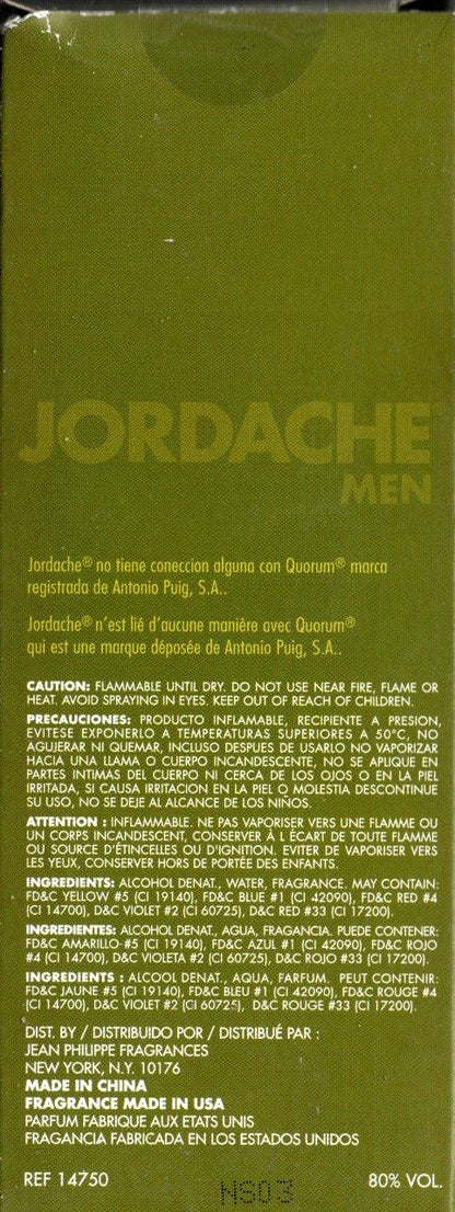 Jordache Version For Men No. 54 Eau De Toilette Spray, 2.5 fl. oz.