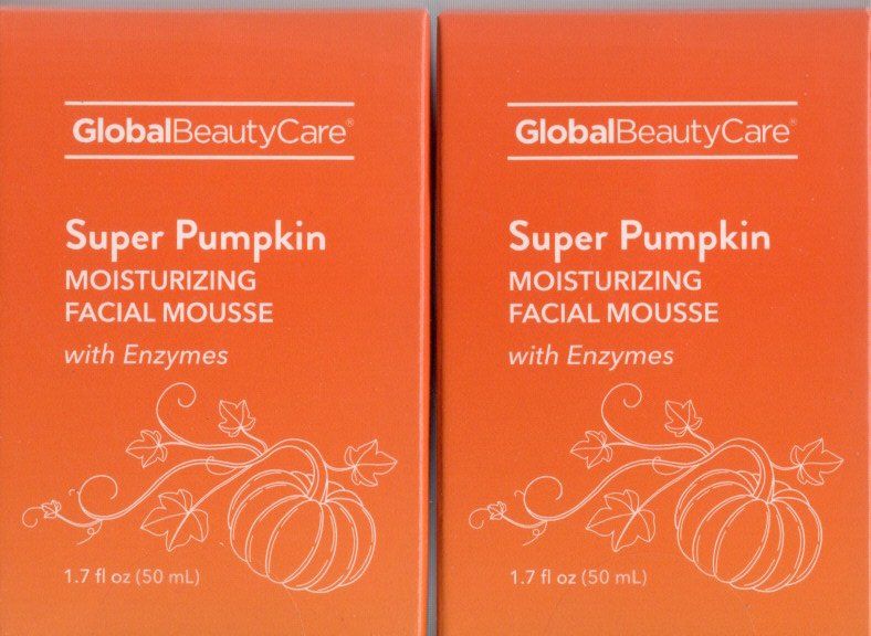 Global Beauty Care Super Pumpkin Moisturizing Facial Mousse with Enzymes 1.7 fl