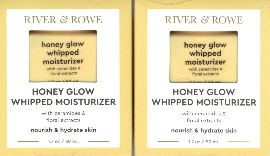 River & Rowe Honey Glow Whipped Moisturizer 2-Pack, 3.4 oz.