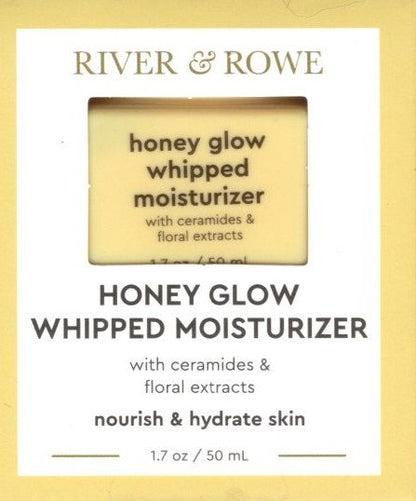 River & Rowe Honey Milk Cream Mask, Honey Glow Whipped Moisturizer & Honey Butte