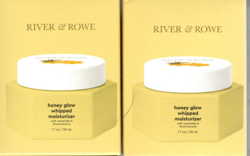River & Rowe Honey Glow Whipped Moisturizer 2-Pack, 3.4 oz.