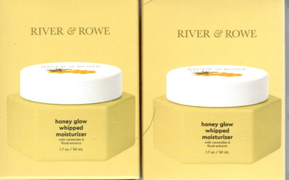 River & Rowe Honey Glow Whipped Moisturizer 2-Pack, 3.4 oz.