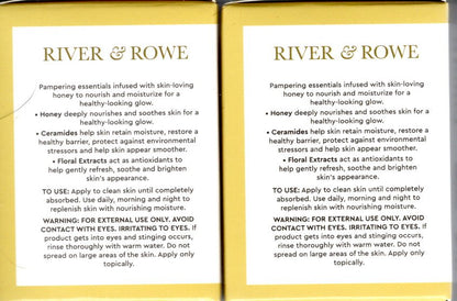 River & Rowe Honey Glow Whipped Moisturizer 2-Pack, 3.4 oz.