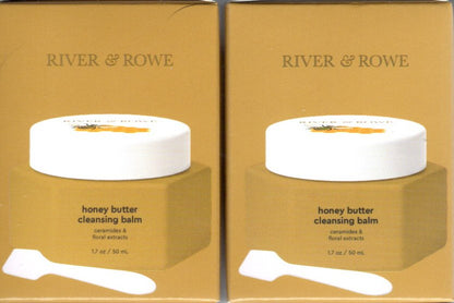 River & Rowe Honey Butter Cleansing Balm 2-Pack, 3.4 oz.