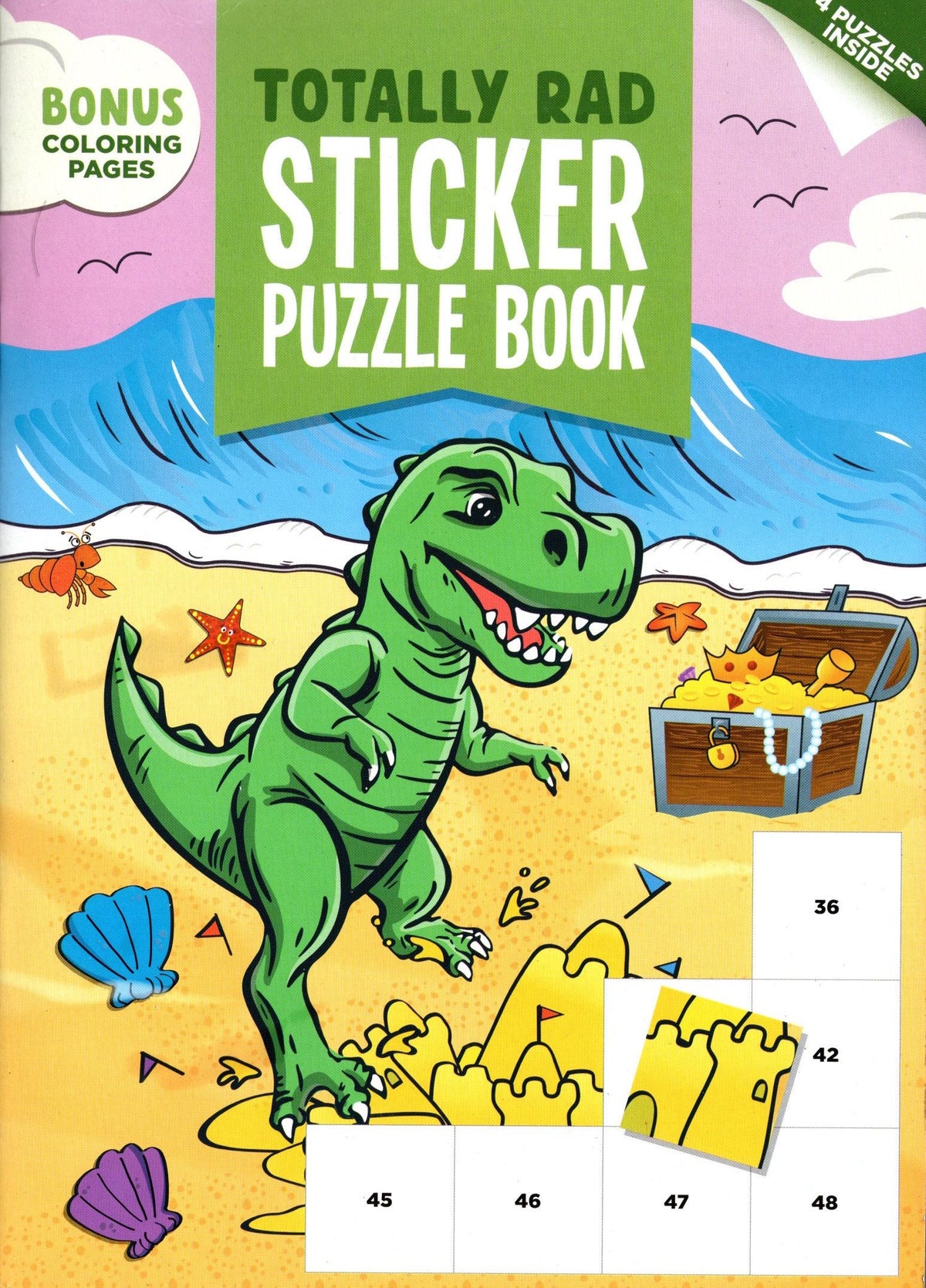 Under the Sea & Totally Rad - Sticker Puzzle Book