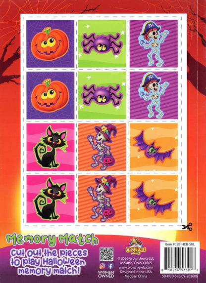 Big Skeleton Friends - Coloring and Activity Book
