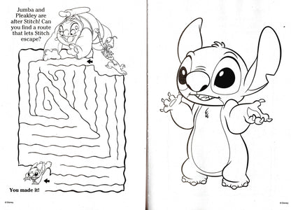 Disney Lilo & Stitch - Jumbo Coloring and Activity Book