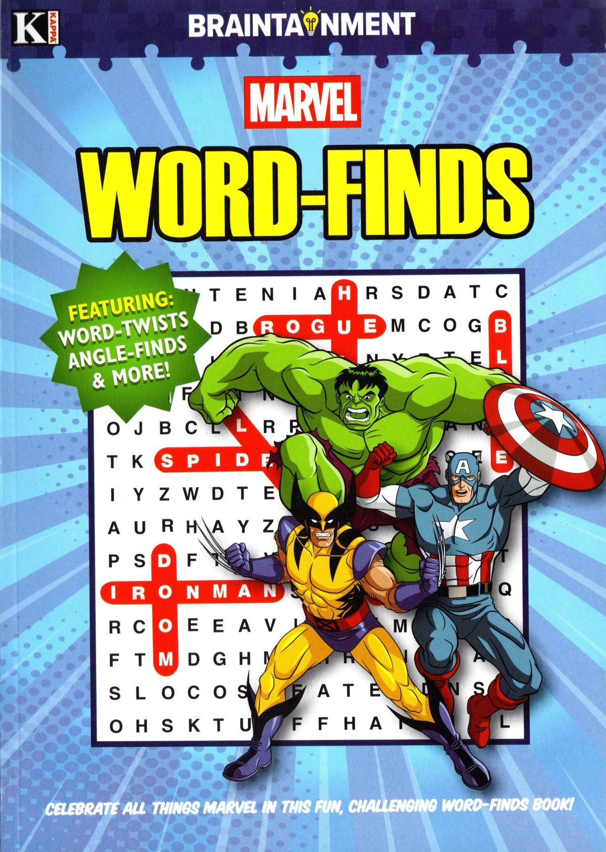 Marvel Word-Finds - Puzzles Activity Book