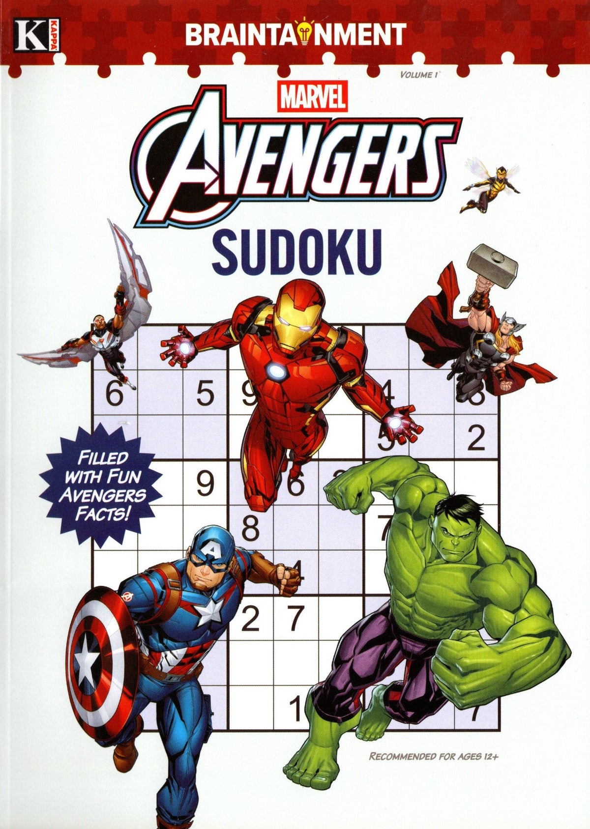 Marvel Avengers Sudoku - Activity Book. Volume 1