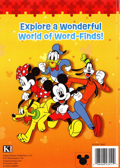 Disney Word-Finds - Puzzles Activity Book. Vol.3-4