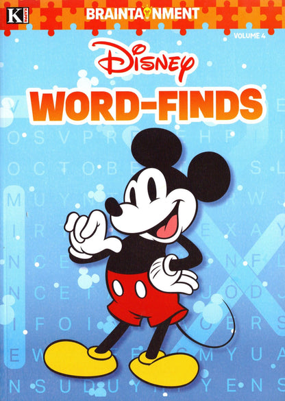 Disney Word-Finds - Puzzles Activity Book. Vol.3-4