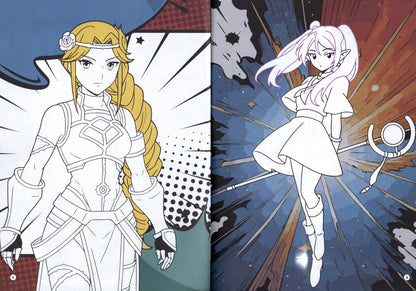 Manga - Coloring & Activity Book 2