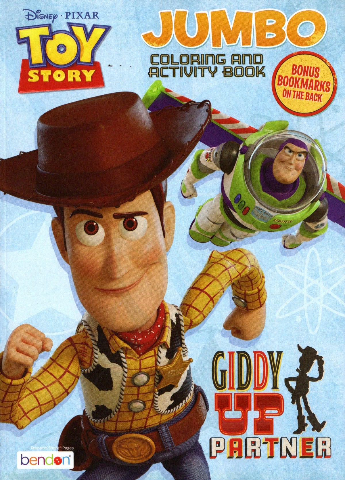 Disney Pixar Toy Story - Giddy Up Partner - Jumbo Coloring and Activity Book