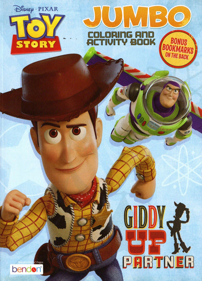 Disney Pixar Toy Story - Giddy Up Partner - Jumbo Coloring and Activity Book