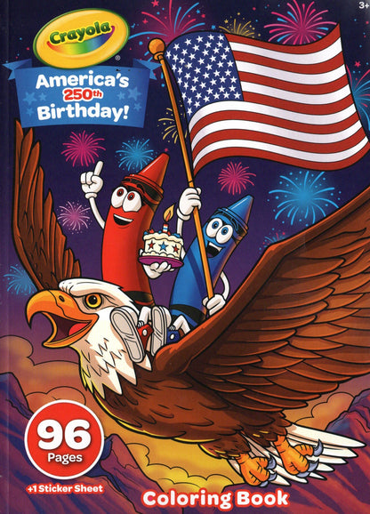 Crayola - America's 250th Birthday! - Coloring Book