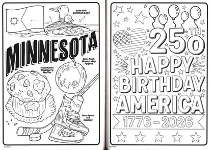 Crayola - America's 250th Birthday! - Coloring Book